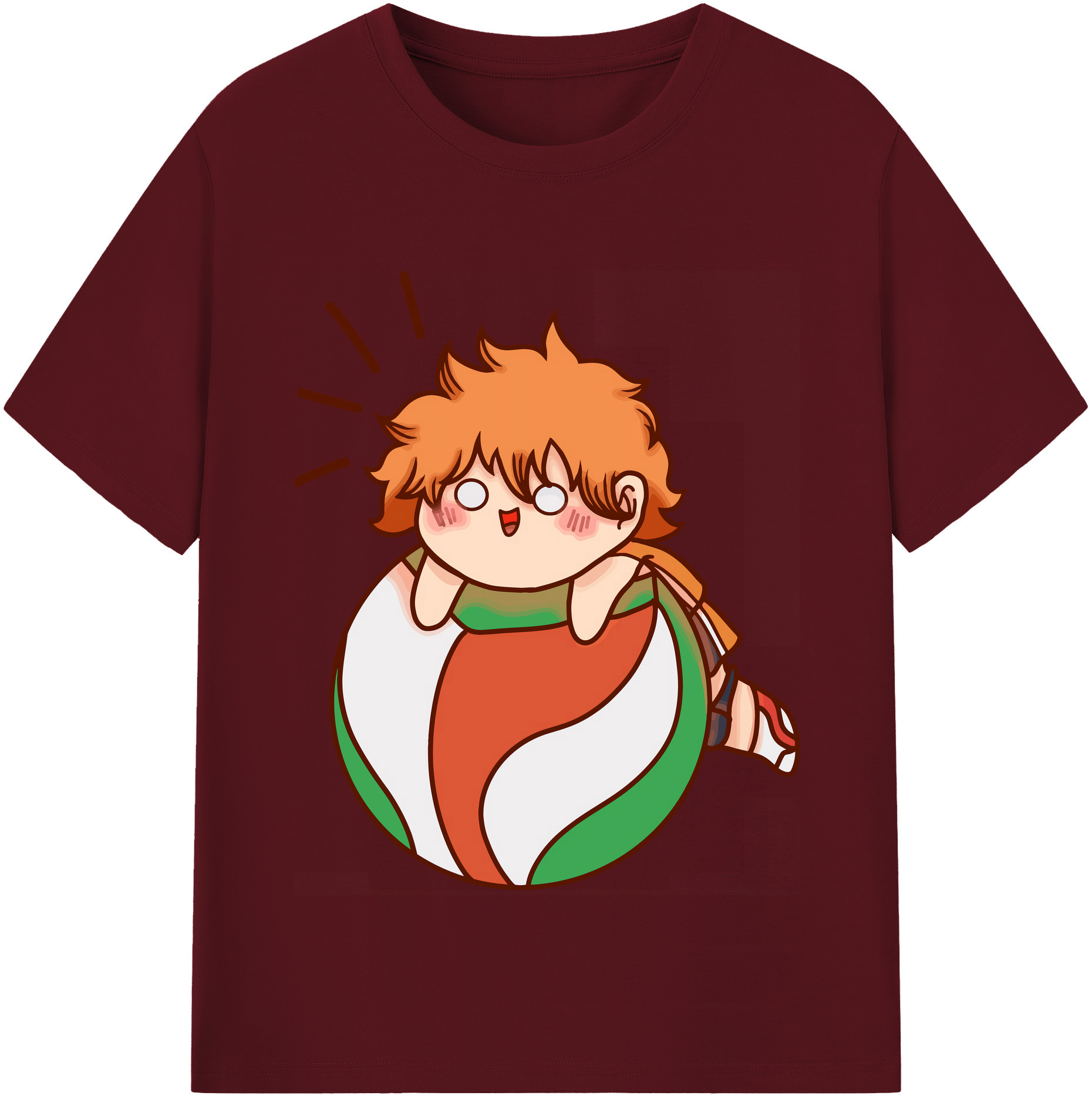 （画像用） ハイキュー!! Haikyu!! 綿100％半袖Tシャツ（フロントプリント）